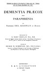 Kraepelin Dementia praecox